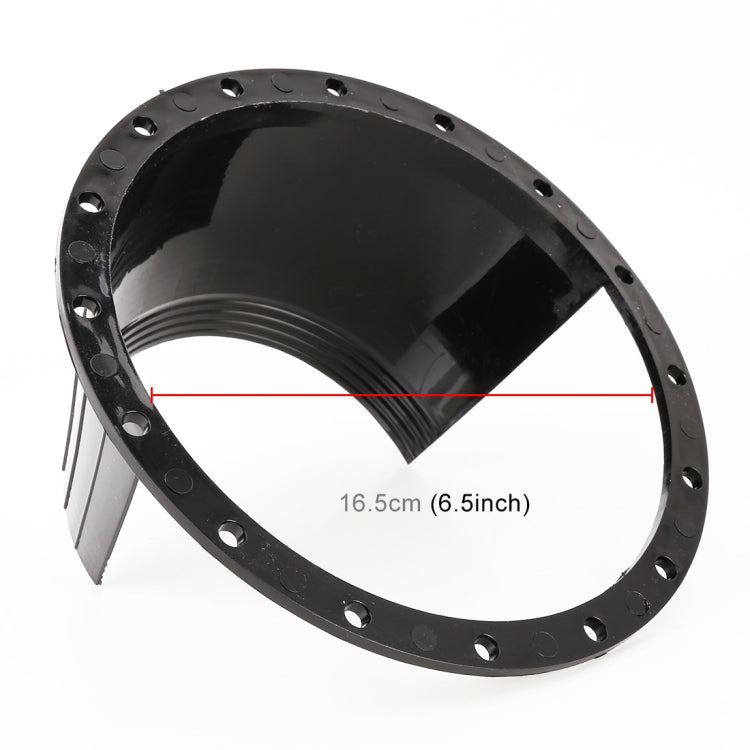 2 PCS 6.5 inch Car Auto Loudspeaker Plastic Waterproof Cover with Protective Cushion Pad, Inner Diameter: 14.5cm - Car Amplifiers by PMC TechLife | Online Shopping South Africa | PMC TechLife | Buy Now Pay Later Mobicred