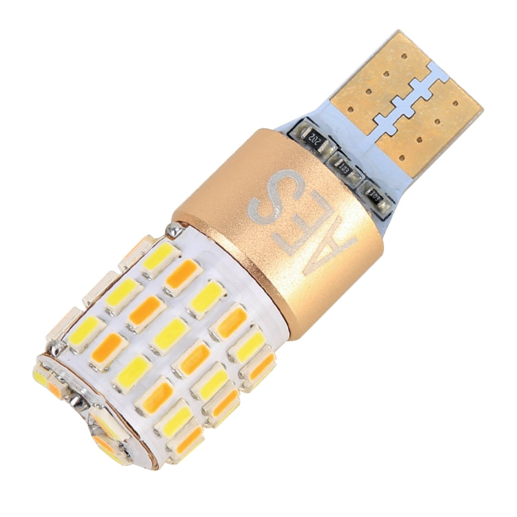 2 PCS T10 DC12V / 2.2W / 6000K / 160LM Car Auto Turn Lights / Running Lights (Turn: Yellow Light; Running: White Light) - Running Lights by PMC TechLife | Online Shopping South Africa | PMC TechLife | Buy Now Pay Later Mobicred