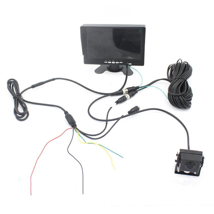 PZ612-AHD IP67 120 Degree Car AHD 1080P 2 Megapixels 7 inch 1-Way Rearview Mirror Monitor, Night Vision Full Color - Rear View Cameras by PMC TechLife | Online Shopping South Africa | PMC TechLife | Buy Now Pay Later Mobicred