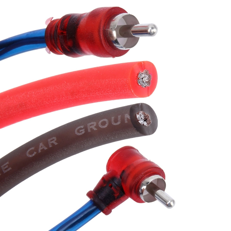 1200W 8GA Car Copper Clad Aluminum Power Subwoofer Amplifier Audio Wire Cable Kit with 60Amp Fuse Holder - DIY Cables by PMC TechLife | Online Shopping South Africa | PMC TechLife | Buy Now Pay Later Mobicred