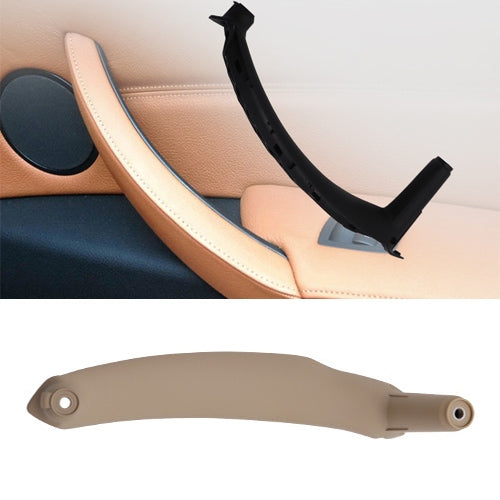 Car Interior Left Handle Inner Door Armrest Panel Pull 51416969401 for BMW X5 / X6, Left Drive(Beige) - Door Handles by PMC TechLife | Online Shopping South Africa | PMC TechLife | Buy Now Pay Later Mobicred
