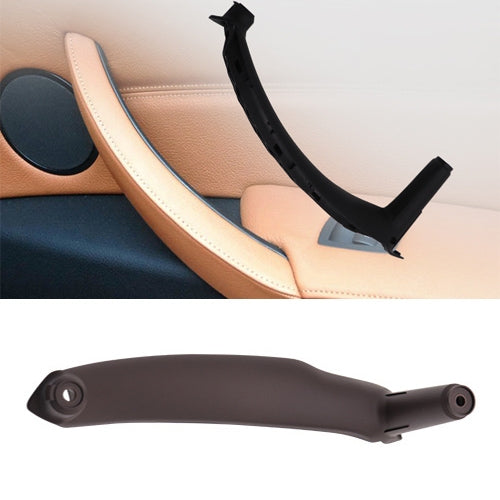 Car Interior Left Handle Inner Door Armrest Panel Pull 51416969401 for BMW X5 / X6, Left Drive(Brown) - Door Handles by PMC TechLife | Online Shopping South Africa | PMC TechLife | Buy Now Pay Later Mobicred