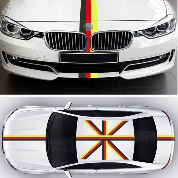 5m German Flag Car Plastic Wrap Sticker Decal Film - Decorative Sticker by PMC TechLife | Online Shopping South Africa | PMC TechLife | Buy Now Pay Later Mobicred
