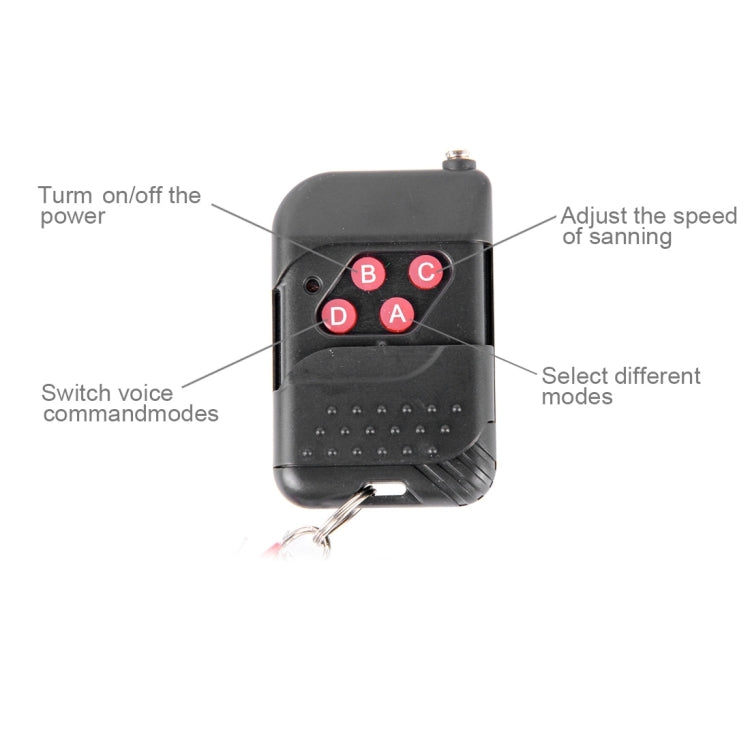 5050 20W 48 LED RGB Car Truck Remote Colorful Knight Rider LED Strobe Scanner Flash Strip Light, DC 12V  Cable Length: 130cm(Colorful Light) - Decorative Lights by PMC TechLife | Online Shopping South Africa | PMC TechLife | Buy Now Pay Later Mobicred