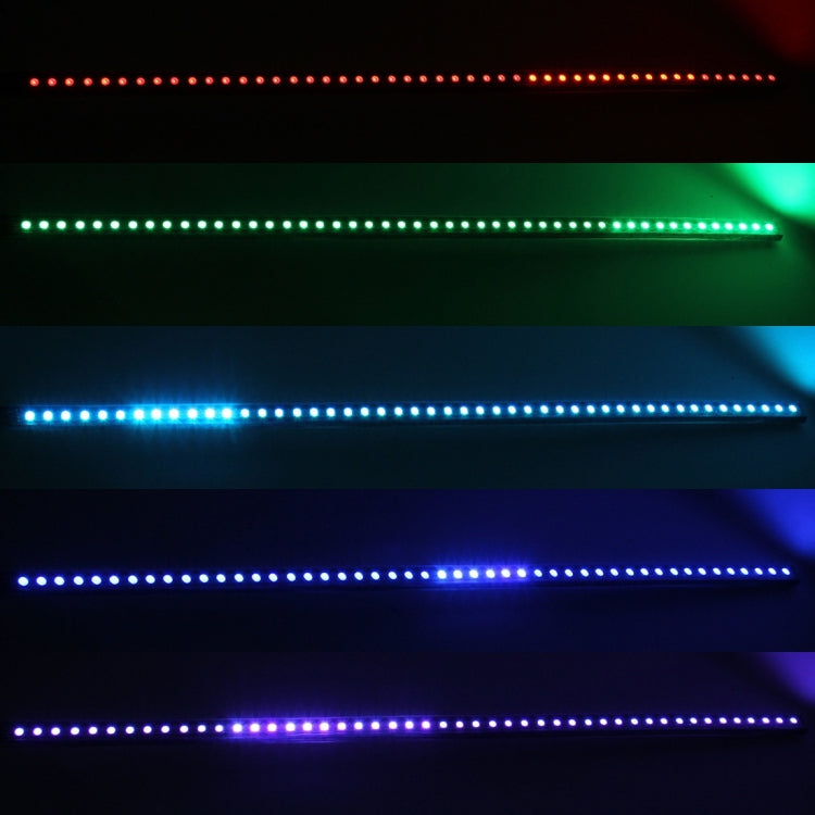 5050 20W 48 LED RGB Car Truck Remote Colorful Knight Rider LED Strobe Scanner Flash Strip Light, DC 12V  Cable Length: 130cm(Colorful Light) - Decorative Lights by PMC TechLife | Online Shopping South Africa | PMC TechLife | Buy Now Pay Later Mobicred