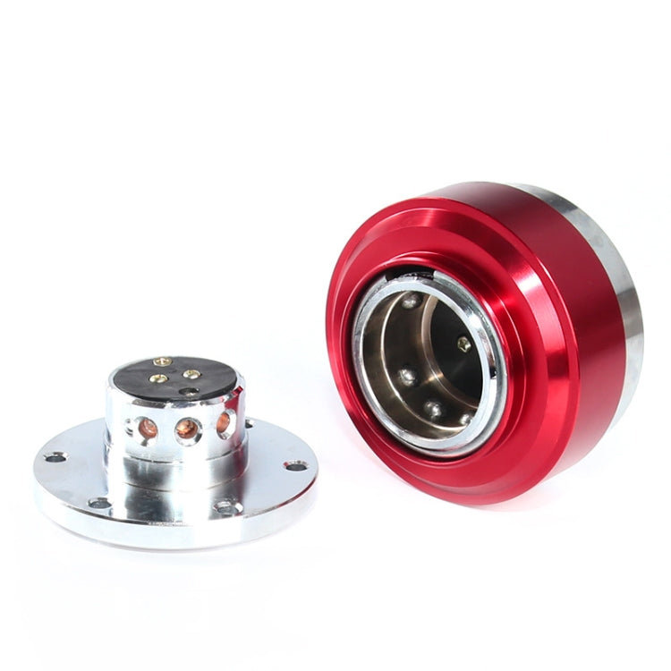 Universal 60mm Car Steering Wheel Quick Release HUB Racing Adapter Snap Off Boss Kit(Silver) - Other Tools by PMC TechLife | Online Shopping South Africa | PMC TechLife | Buy Now Pay Later Mobicred
