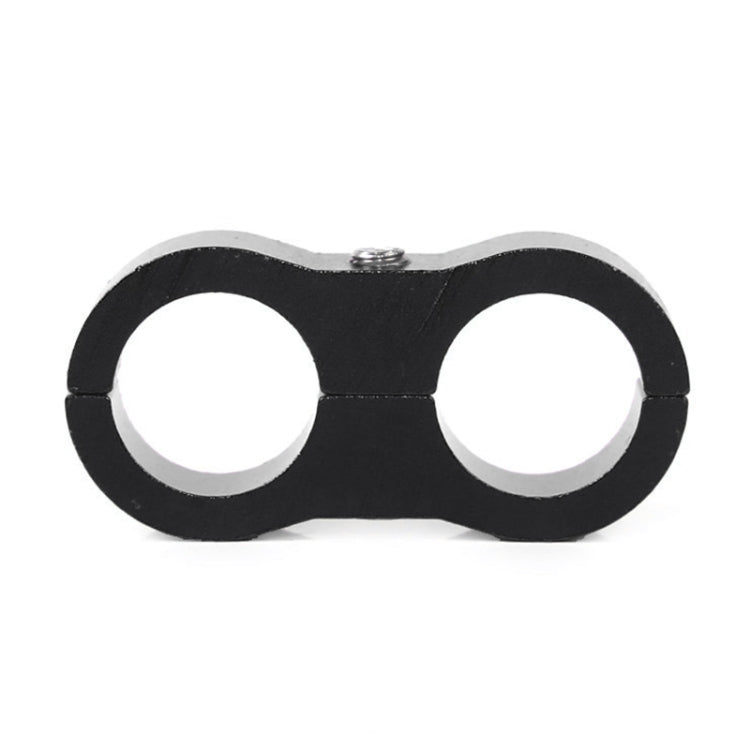 AN10 Automotive 2-hole High Pressure Tubing Fixing Clip Car Tubing Clamp Aluminum Alloy Clip Tubing Separator, Random Color Delivery - Booster Cable & Clip by PMC TechLife | Online Shopping South Africa | PMC TechLife | Buy Now Pay Later Mobicred
