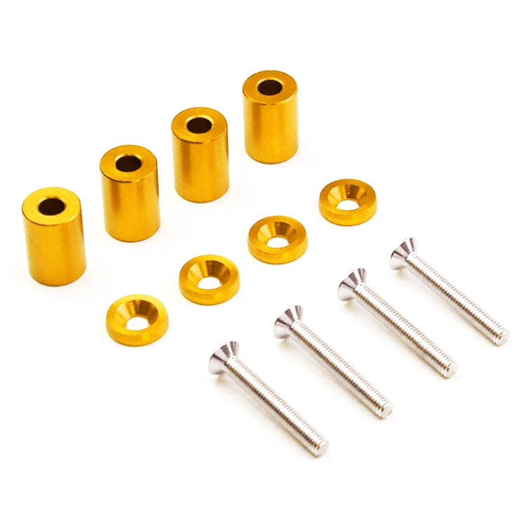 4 PCS Car Modified Isolation Column Engine Cover Blocked Up Screw Engine Turbine Ventilation Gasket Screw Washer (Gold) - Nuts & Bolts by PMC TechLife | Online Shopping South Africa | PMC TechLife | Buy Now Pay Later Mobicred