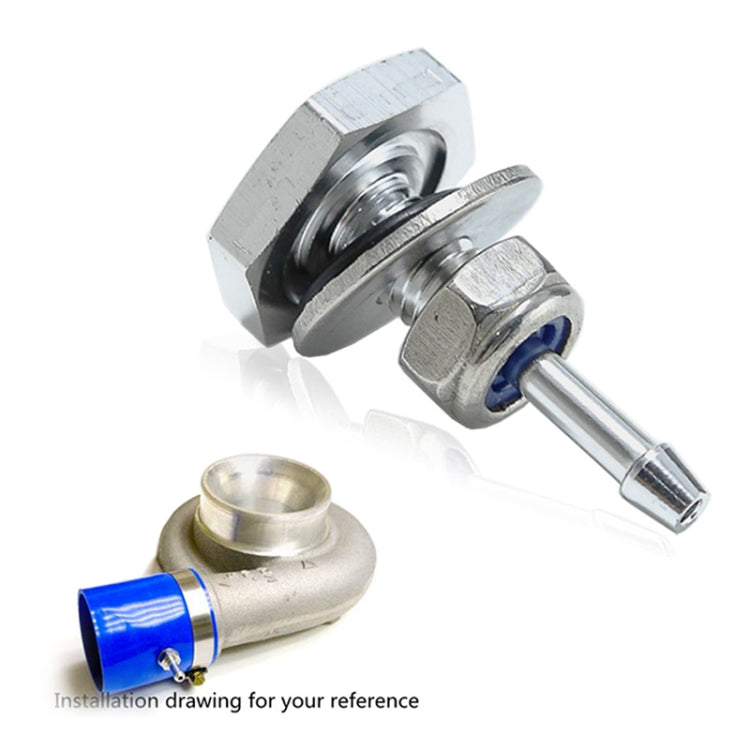 Car Modified Universal Turbocharger Silicone Pipe Boost Hose Nipple Turbo Vacuum Hose Detection Connector - Engine Fittings by PMC TechLife | Online Shopping South Africa | PMC TechLife | Buy Now Pay Later Mobicred