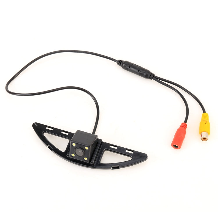 656x492 Effective Pixel HD Waterproof 4 LED Night Vision Wide Angle Car Rear View Backup Reverse Camera for Honda City 2014 - Rear View Cameras by PMC TechLife | Online Shopping South Africa | PMC TechLife | Buy Now Pay Later Mobicred