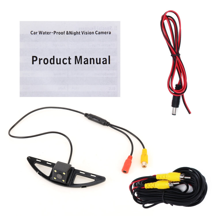 656x492 Effective Pixel HD Waterproof 4 LED Night Vision Wide Angle Car Rear View Backup Reverse Camera for Honda City 2014 - Rear View Cameras by PMC TechLife | Online Shopping South Africa | PMC TechLife | Buy Now Pay Later Mobicred