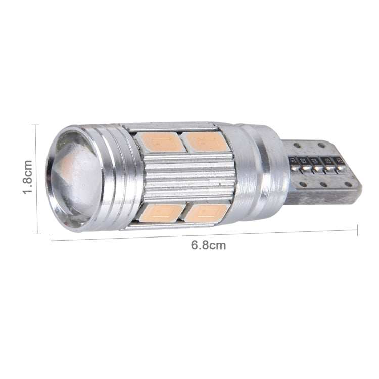 2 PCS T10 6W 10 SMD 5630 LED Error-Free Canbus Car Clearance Lights Lamp, DC 12V - Clearance Lights by PMC TechLife | Online Shopping South Africa | PMC TechLife | Buy Now Pay Later Mobicred
