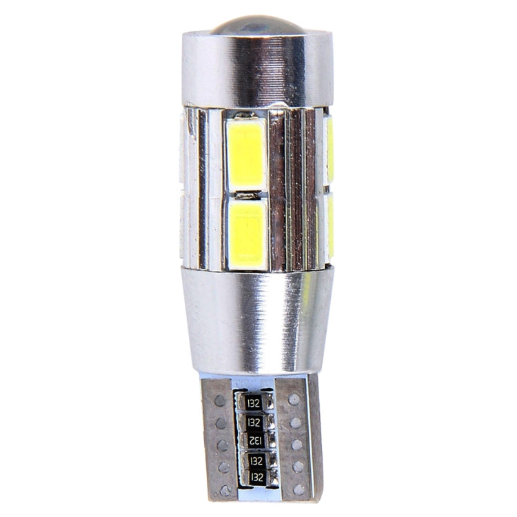 2 PCS T10 6W White Light 10 SMD 5630 LED Error-Free Canbus Car Clearance Lights Lamp, DC 12V - free shipping - PMC TechLife - Order now!