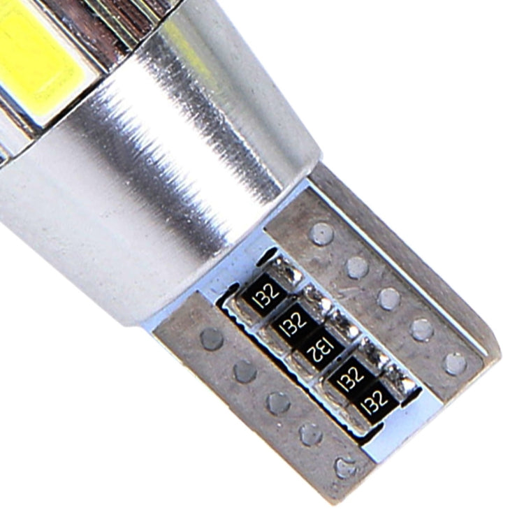 2 PCS T10 6W White Light 10 SMD 5630 LED Error-Free Canbus Car Clearance Lights Lamp, DC 12V - free shipping - PMC TechLife - Order now!