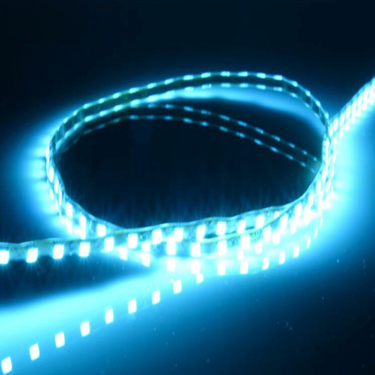 5 PCS 45 LED 3528 SMD Water-resistant Flexible Car Strip Light for Car Decoration, DC 12V, Length: 90cm(Ice Blue Light) - Decorative Lights by PMC TechLife | Online Shopping South Africa | PMC TechLife | Buy Now Pay Later Mobicred