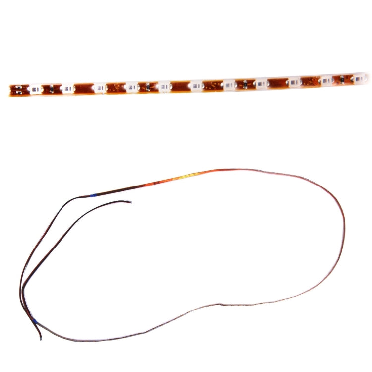 5 PCS 45 LED 3528 SMD Waterproof Flexible Car Strip Light for Car Decoration, DC 12V, Length: 90cm(White Light) - Decorative Lights by PMC TechLife | Online Shopping South Africa | PMC TechLife | Buy Now Pay Later Mobicred
