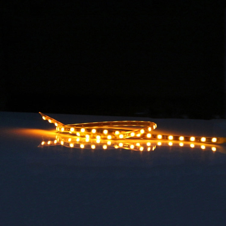 5 PCS 45 LED 3528 SMD Waterproof Flexible Car Strip Light for Car Decoration, DC 12V, Length: 90cm(Yellow Light) - Decorative Lights by PMC TechLife | Online Shopping South Africa | PMC TechLife | Buy Now Pay Later Mobicred