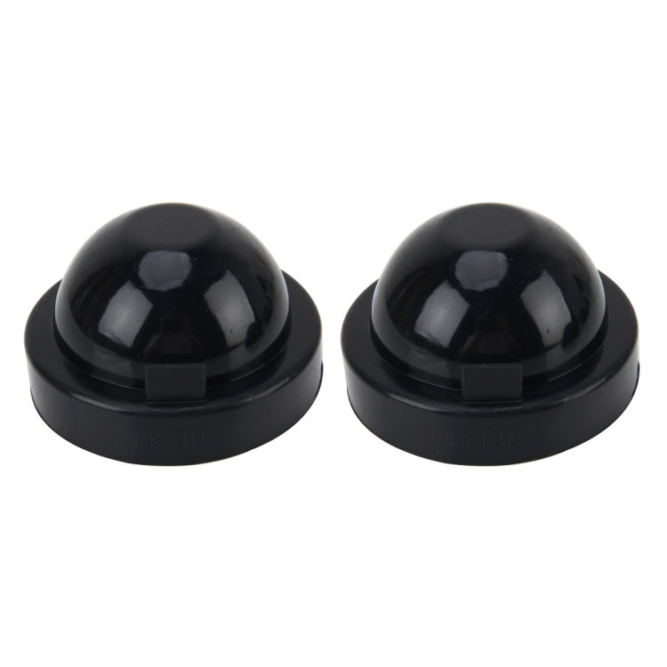 2 PCS K100 Universal Car LED Headlight HID Xenon Lamp Silicone Dust Cover Seal Caps Car Dust Cover Waterproof Dustproof Sealing Headlamp Cover for Car Retrofit, Inner Diameter: 10cm - Car Light Accessories by PMC TechLife | Online Shopping South Africa | PMC TechLife | Buy Now Pay Later Mobicred