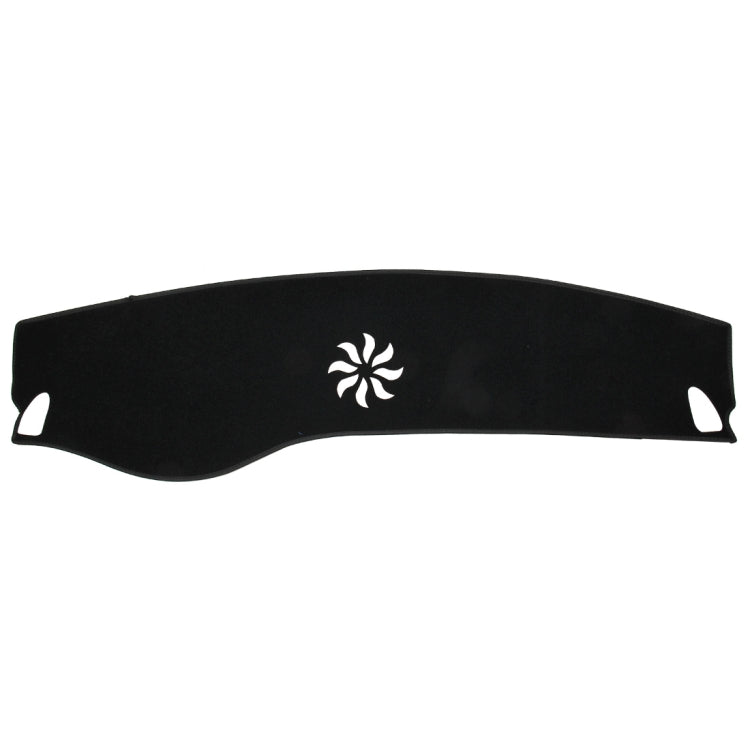 Car Dashboard Instrument Panel Sunscreen Car Mats Hood Cover for Mercedes-Benz C-Class 2015-2018 (Please note the model and year)(Black) - Sound & Heat Insulation Cotton by PMC TechLife | Online Shopping South Africa | PMC TechLife | Buy Now Pay Later Mobicred