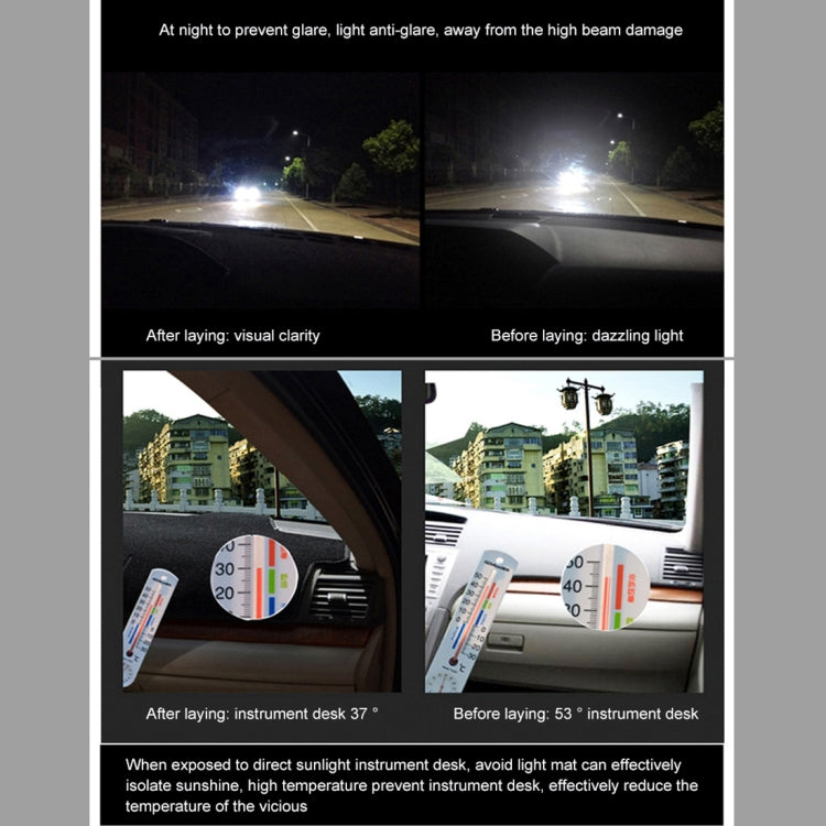 Left-hand Drive Dark Mat Car Dashboard Cover Car Light Pad Instrument Panel Sunscreen Car Mats for Volkswagen Lavida 2018~2019 Year (Please note the model and year)(Black) - free shipping - PMC TechLife - Order now!