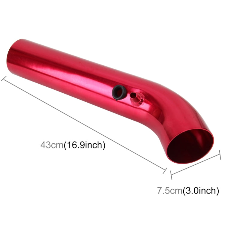 Universal  Air Intakes Short Cold Racing Aluminium Air Intake Pipe Hose with Cone Filter Kit System(Red) - Air Intake System by PMC TechLife | Online Shopping South Africa | PMC TechLife | Buy Now Pay Later Mobicred