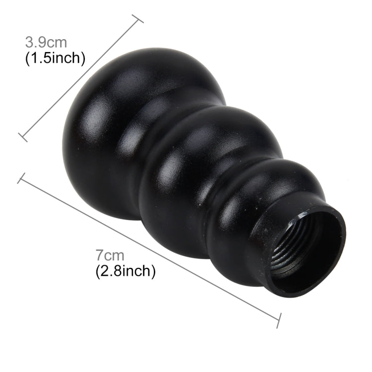 Universal Gourd Shape Car Gear Shift Knob Modified Car Gear Shift Knob Auto Transmission Shift Lever Knob Gear Knobs - Shift Knob by PMC TechLife | Online Shopping South Africa | PMC TechLife | Buy Now Pay Later Mobicred