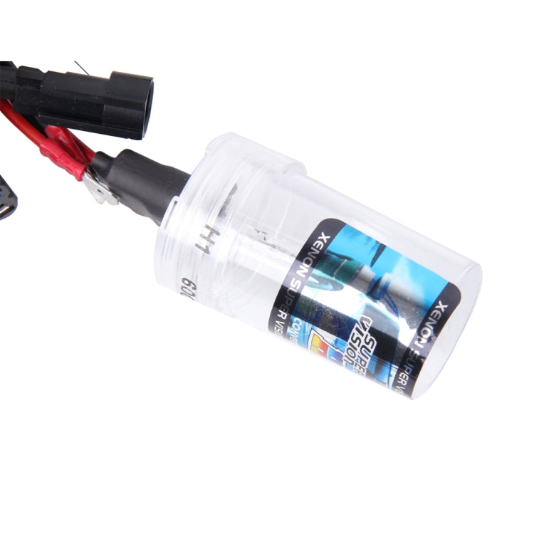2PCS DC12V 35W H1 2800 LM HID Xenon Light Single Beam Super Vision Waterproof Head Lamp, Color Temperature: 6000K(White Light) - Xenon Lights by PMC TechLife | Online Shopping South Africa | PMC TechLife | Buy Now Pay Later Mobicred