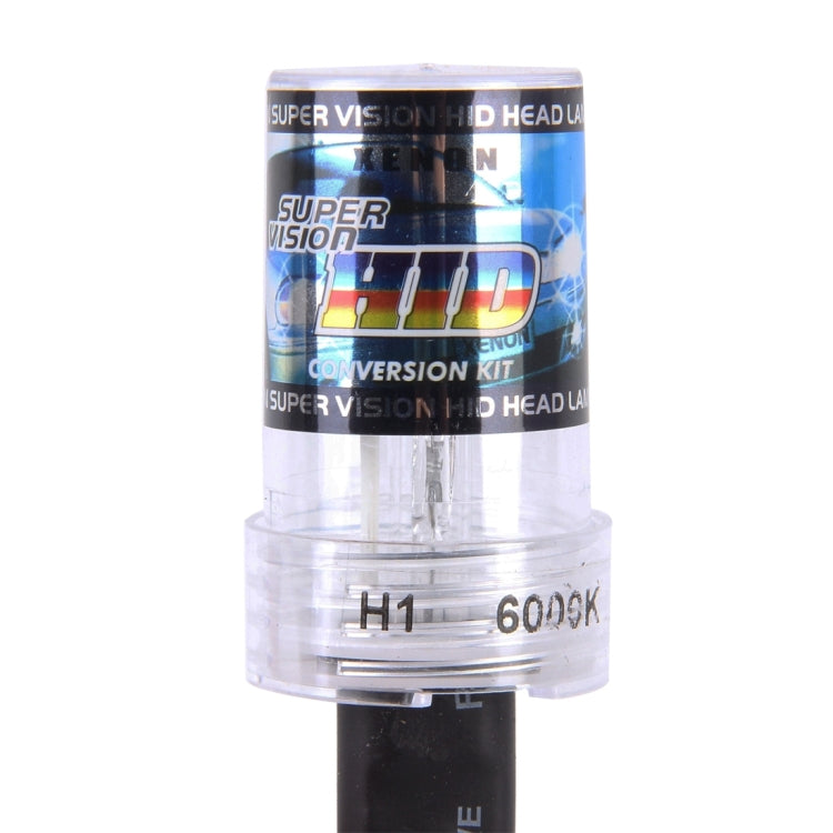 2PCS DC12V 35W H1 2800 LM HID Xenon Light Single Beam Super Vision Waterproof Head Lamp, Color Temperature: 6000K(White Light) - Xenon Lights by PMC TechLife | Online Shopping South Africa | PMC TechLife | Buy Now Pay Later Mobicred