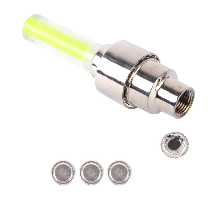 2 PCS Wheel Tyre Lamp With Battery for Car / Motorbike / Bike(Yellow Light) - Decorative Lights by PMC TechLife | Online Shopping South Africa | PMC TechLife | Buy Now Pay Later Mobicred
