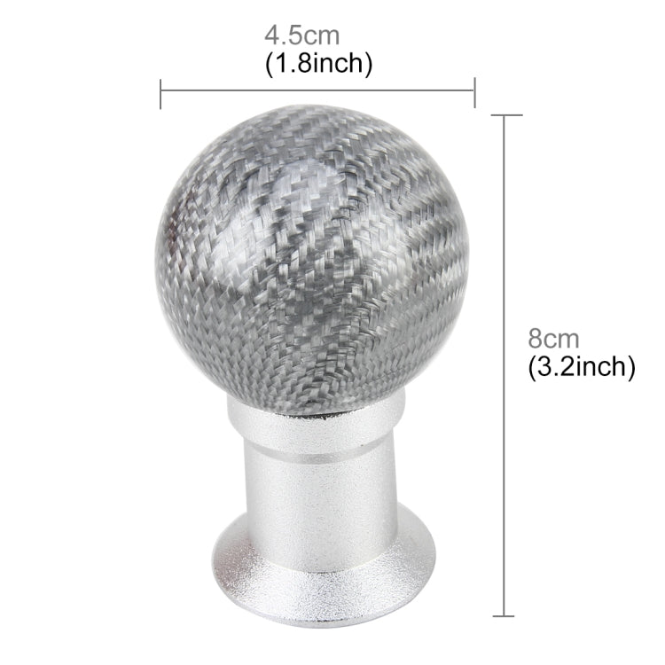 Universal Ball Shape Car Gear Shift Knob Modified Car Gear Shift Knob Auto Transmission Shift Lever Knob Carbon Lead Gear Knobs - Shift Knob by PMC TechLife | Online Shopping South Africa | PMC TechLife | Buy Now Pay Later Mobicred