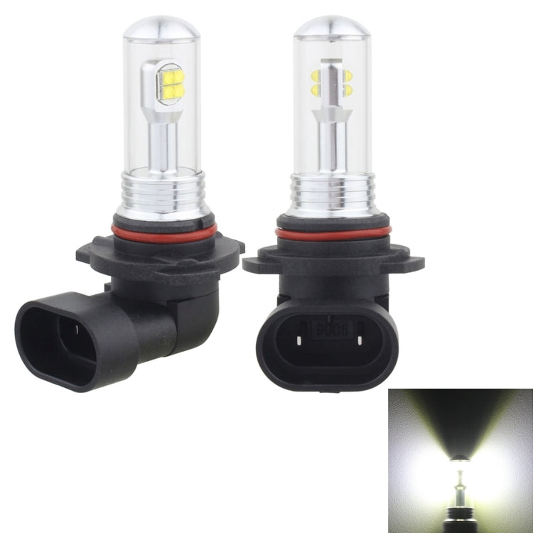 2 PCS  9006 40W 800 LM 6000K 8 LEDs Car Fog Lights, DC 12V(White Light) - Fog / Driving Lights by PMC TechLife | Online Shopping South Africa | PMC TechLife | Buy Now Pay Later Mobicred