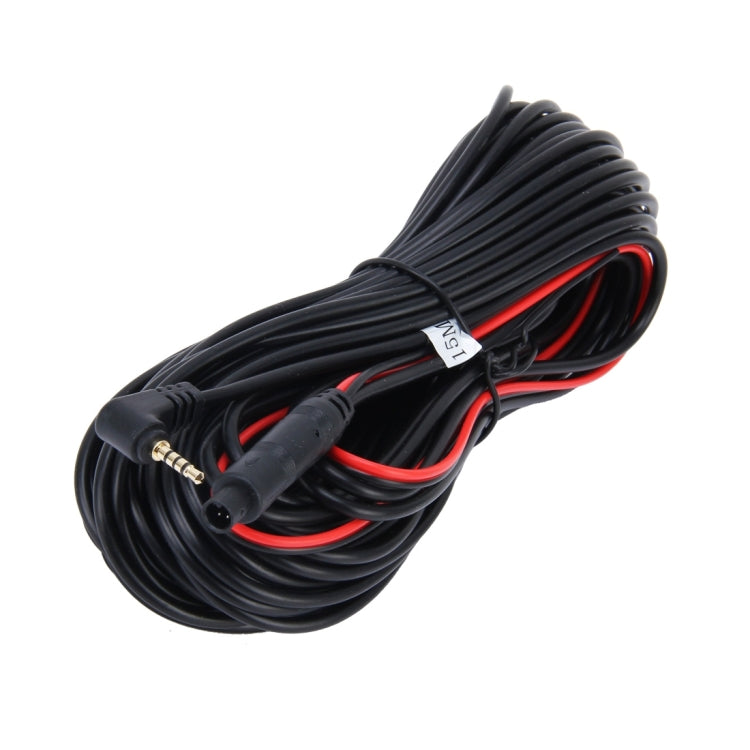 6m 4P Male & 2.5mm Female to 2.5mm Reversing Camera Extension Cord Rearview Mirror Vehicle Traveling Data Recorder Video Conversion for BMW - DIY Cables by PMC TechLife | Online Shopping South Africa | PMC TechLife