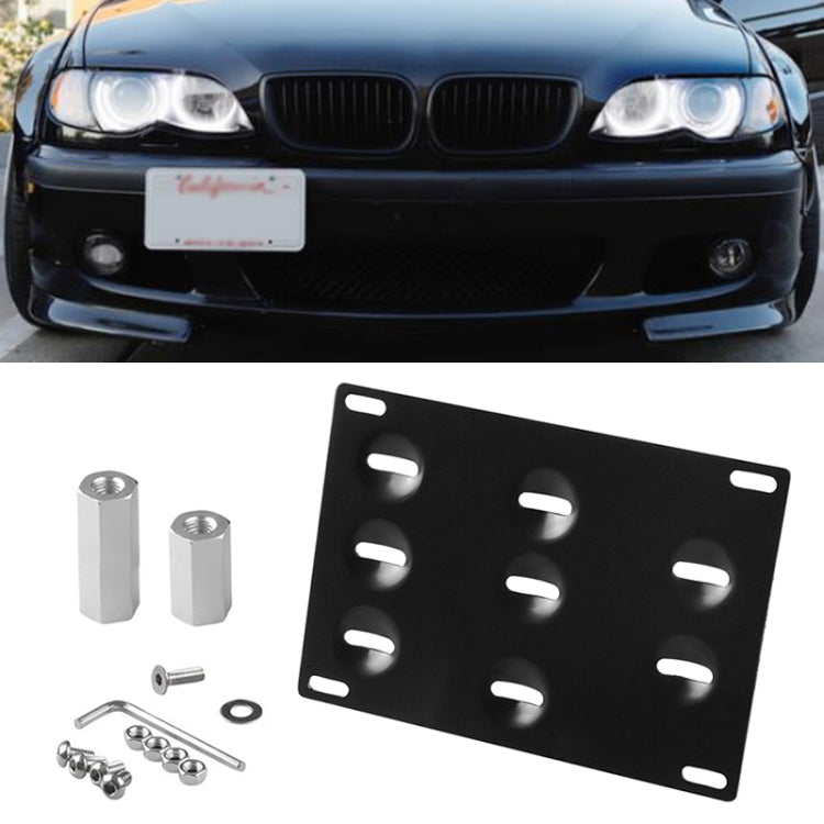 Car Front Bumper Tow Hook License Plate Mounting Bracket Holder for Honda Fit 2008 - License Plate Covers & Frames by PMC Jewellery | Online Shopping South Africa | PMC Jewellery | Buy Now Pay Later Mobicred