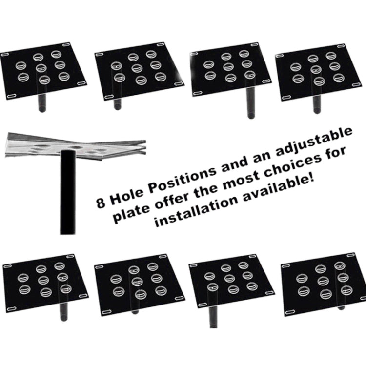 Car Front Bumper Tow Hook License Plate Mounting Bracket Holder for Honda Fit 2008 - License Plate Covers & Frames by PMC Jewellery | Online Shopping South Africa | PMC Jewellery | Buy Now Pay Later Mobicred