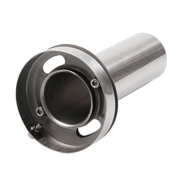 4 inch Universal Car 304 Stainless Steel Exhaust Pipe Muffler Unadjustable Tail Muffler Tip - Exhaust Pipes by PMC TechLife | Online Shopping South Africa | PMC TechLife | Buy Now Pay Later Mobicred