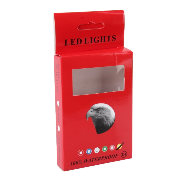 2 PCS 12V 3W Eagle Eyes LED Light For Motorcycle ���Wire Length: 45cm(Red Light) - Eagle Eye Lights by PMC TechLife | Online Shopping South Africa | PMC TechLife