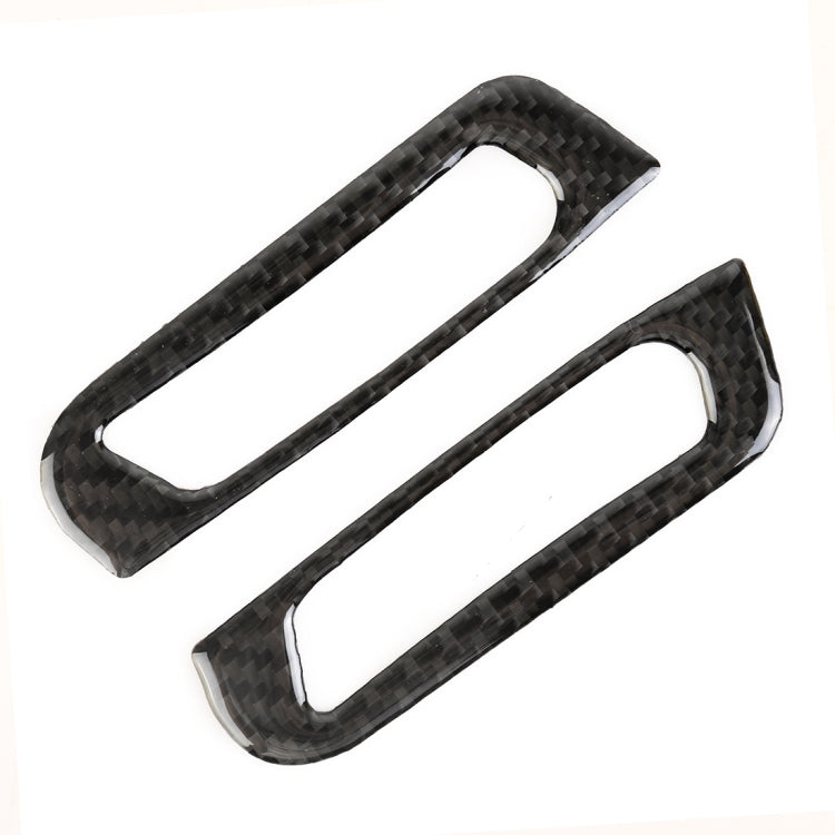 2 PCS Car A Column Air Outlet Carbon Fiber Decorative Sticker for Jeep Grand Cherokee 2011-2018 - Car Interior Mouldings by PMC TechLife | Online Shopping South Africa | PMC TechLife | Buy Now Pay Later Mobicred