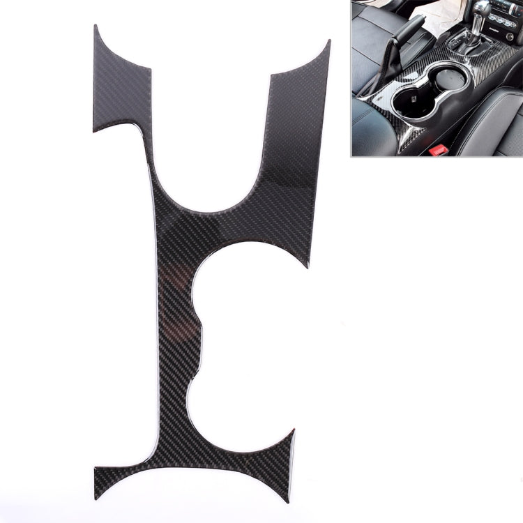 Car Gear Panel Water Cup Decorative Sticker for Ford Mustang 2015-2020 - Car Interior Mouldings by PMC TechLife | Online Shopping South Africa | PMC TechLife | Buy Now Pay Later Mobicred