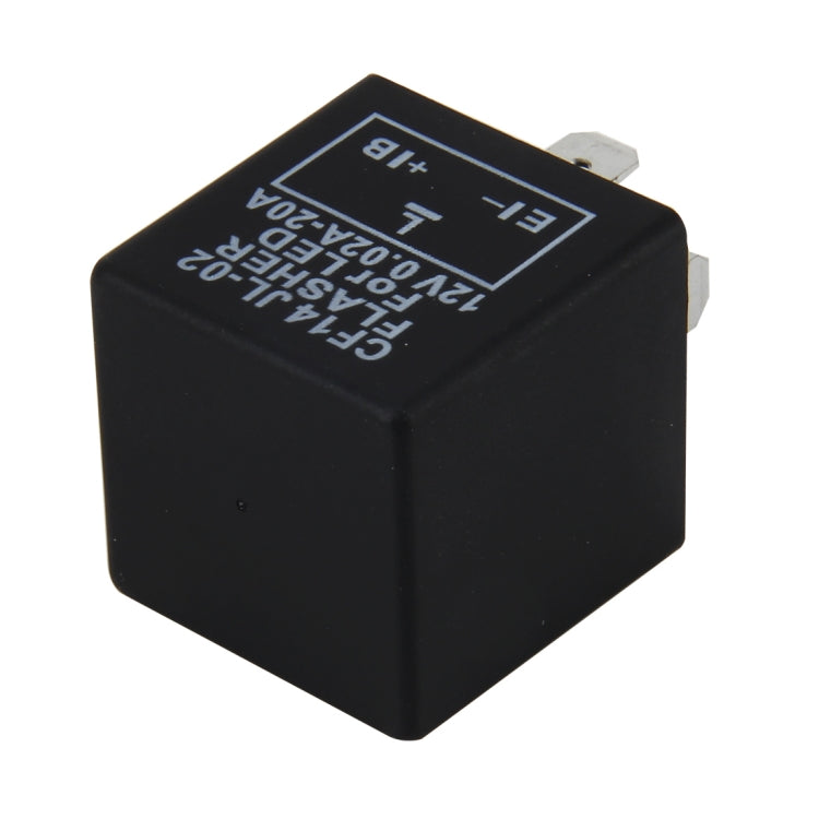 CF14 JL-02 Flasher for LED Auto Car-styling LED Turn Signal 3-Pin Car Flasher Relay Fix Hyper Flash General Lamp-LED Light Relay for European Cars - Relays by PMC TechLife | Online Shopping South Africa | PMC TechLife