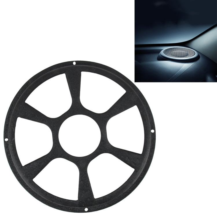 12 inch Universal Car Horn Cover Black Round Horn Cover Horn Round Cover - Car Amplifiers by PMC TechLife | Online Shopping South Africa | PMC TechLife | Buy Now Pay Later Mobicred
