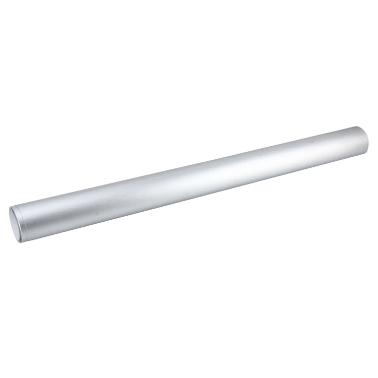 1.52 * 0.5m Waterproof PVC Wire Drawing Brushed Chrome Vinyl Wrap Car Sticker Automobile Ice Film Stickers Car Styling Matte Brushed Car Wrap Vinyl Film (Silver) - Auto Film by PMC Jewellery | Online Shopping South Africa | PMC Jewellery | Buy Now Pay Later Mobicred