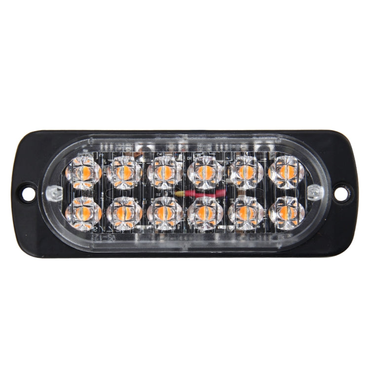 DC 12V-24V 2W 12LEDs SMD-2835 Lamps 17 Flash Patterns 3 Lines Car Flash Lamp Waterproof Car Truck Emergency Strobe Flash Warning Light, Cable Length: 90cm - free shipping - PMC TechLife - Order now!