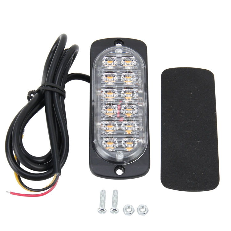DC 12V-24V 2W 12LEDs SMD-2835 Lamps 17 Flash Patterns 3 Lines Car Flash Lamp Waterproof Car Truck Emergency Strobe Flash Warning Light, Cable Length: 90cm - free shipping - PMC TechLife - Order now!