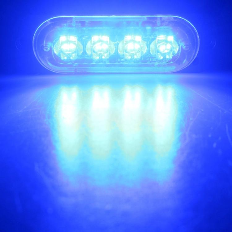 DC 12V-24V 2W 12LEDs SMD-2835 Lamps 17 Flash Patterns 3 Lines Car Flash Lamp Waterproof Car Truck Emergency Strobe Flash Warning Light, Cable Length: 90cm - free shipping - PMC TechLife - Order now!