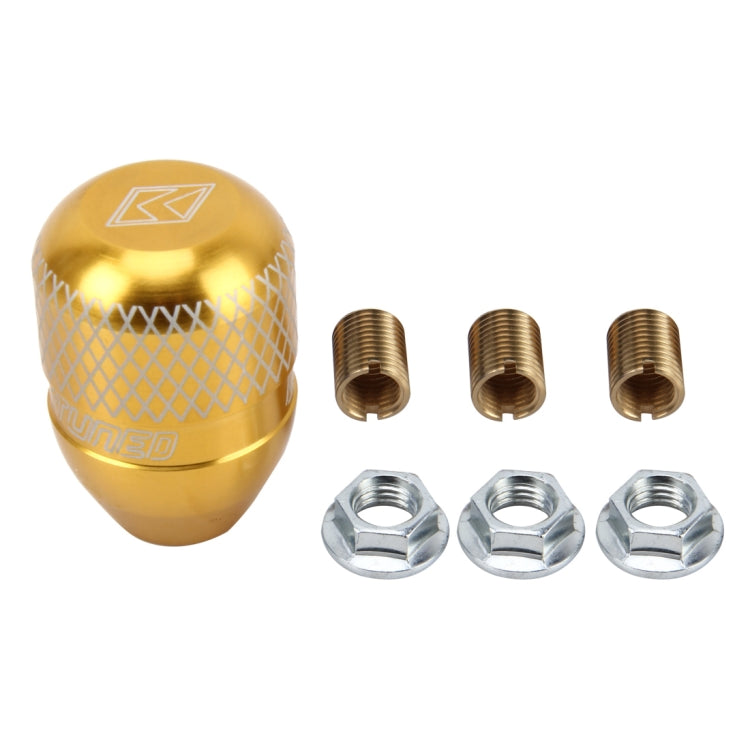 Universal Car Gear Shift Knob Modified Car Gear Shift Knob Auto Transmission Shift Lever Knob Gear Knobs(Gold) - Shift Knob by PMC Jewellery | Online Shopping South Africa | PMC Jewellery | Buy Now Pay Later Mobicred