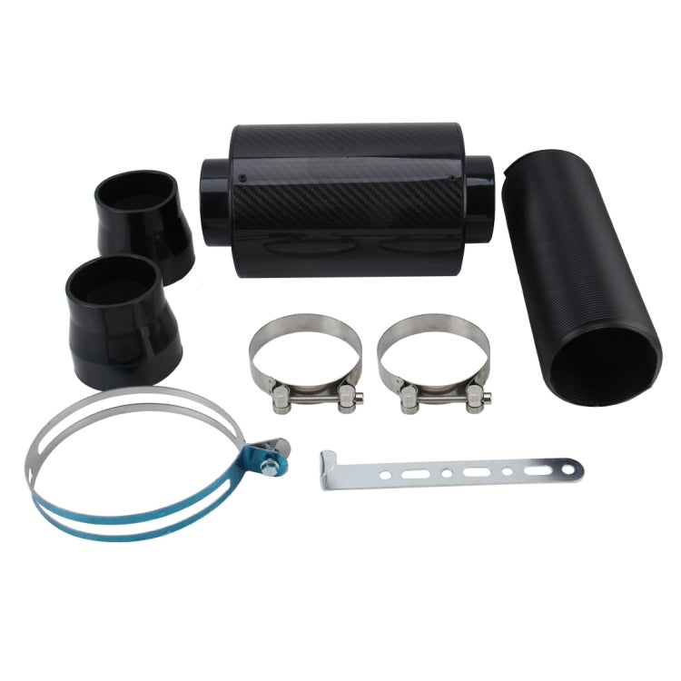 Universal Air Intakes Short Cold Racing Aluminium Air Intake Pipe Hose High Flow Cold Air Extension System Air Filter - Air Intake System by PMC TechLife | Online Shopping South Africa | PMC TechLife | Buy Now Pay Later Mobicred