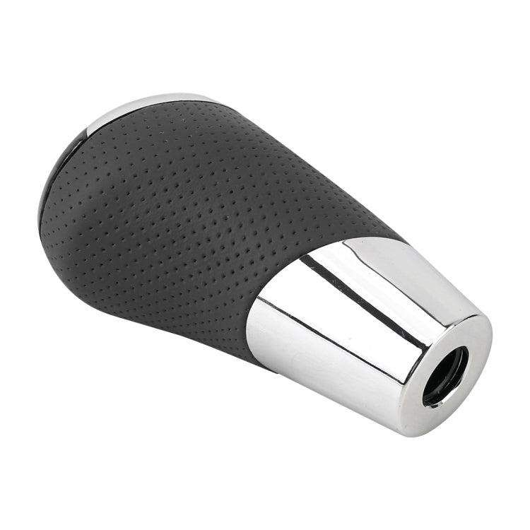 Universal Carbon Fiber Texture Leather Hole Pattern Car Gear Shift Knob Modified Shifter Lever Knob - Shift Knob by PMC TechLife | Online Shopping South Africa | PMC TechLife | Buy Now Pay Later Mobicred