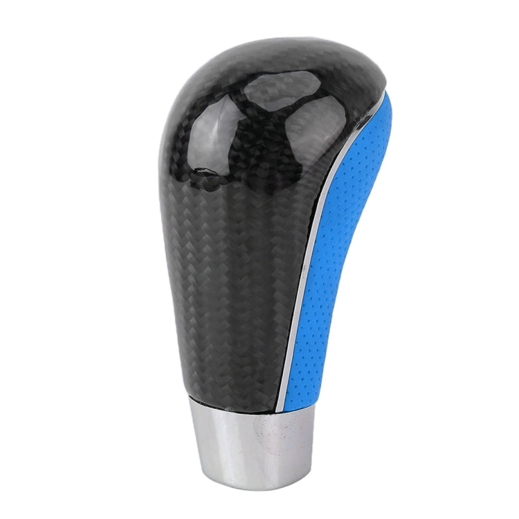 Universal Carbon Fiber Texture Leather Hole Pattern Car Gear Shift Knob Modified Shifter Lever Knob - Shift Knob by PMC TechLife | Online Shopping South Africa | PMC TechLife | Buy Now Pay Later Mobicred