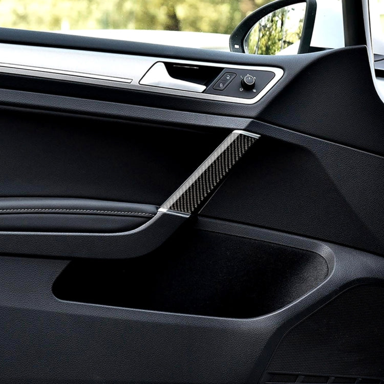 Car Carbon Fiber Door Handle Decorative Sticker for Volkswagen Golf 7 2013-2017 - Car Interior Mouldings by PMC TechLife | Online Shopping South Africa | PMC TechLife | Buy Now Pay Later Mobicred