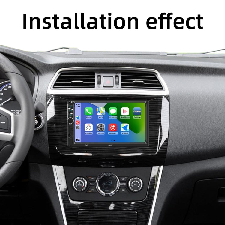 7013B HD 7 inch Car Radio Receiver MP5 Player, Support FM & Bluetooth & TF Card & Phone Link & Wired Carplay - Car MP3 & MP4 & MP5 by PMC TechLife | Online Shopping South Africa | PMC TechLife | Buy Now Pay Later Mobicred